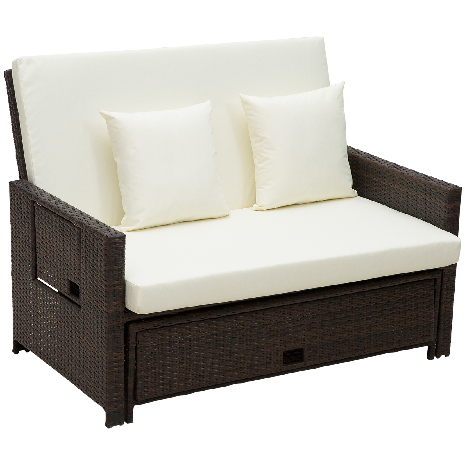 outsunny 2 seater daybed